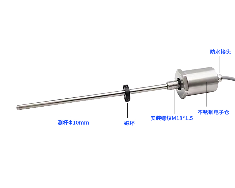 磁致伸縮位移傳感器防水型